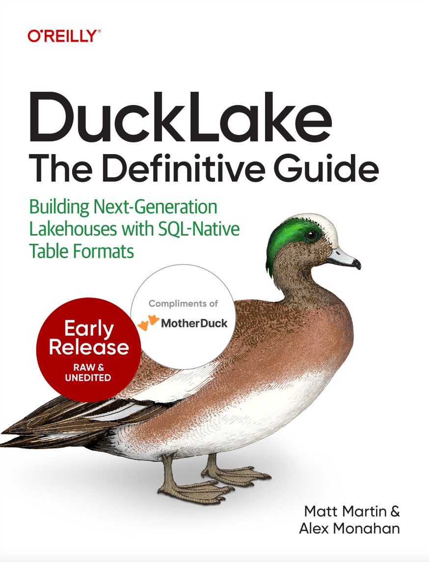 DuckLake: The Definitive Guide – Book Cover